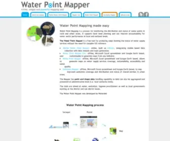 Waterpointmapper.org(Water Point Mapper) Screenshot