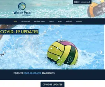 Waterpoloaustralia.com.au(Water Polo Australia) Screenshot