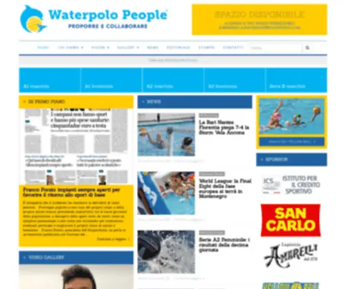 Waterpolopeople.com(WATERPOLO PEOPLE) Screenshot