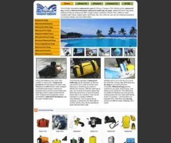 Waterproofequipment.com(Waterproof Bag) Screenshot