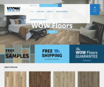 WaterprooffloorStore.com(The Waterproof Floor Store) Screenshot
