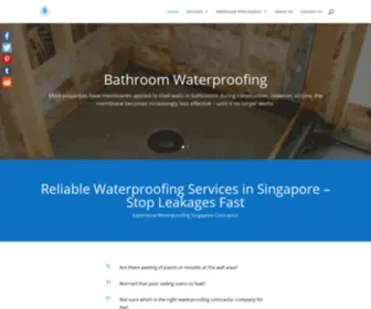 Waterproofingcare.com(Waterproofing Care) Screenshot