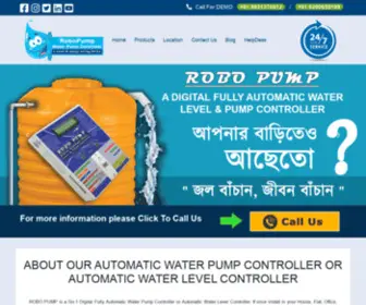 Waterpumpcontroller.com(ROBO PUMP) Screenshot