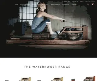 Waterrower.com.au(Waterrower) Screenshot