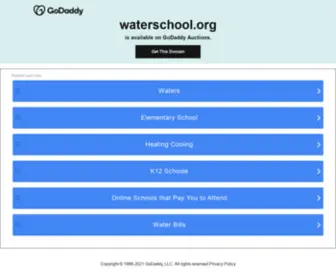 Waterschool.org(Crowder College) Screenshot