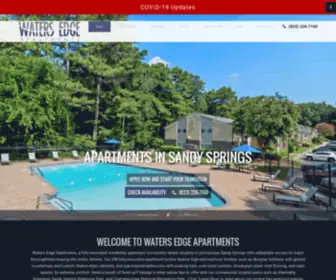 Watersedgeaptsgeorgia.com(Waters Edge) Screenshot