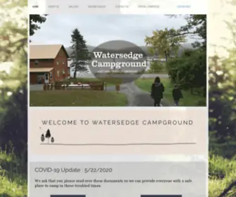 Watersedgecampgrounds.com(Watersedge Campground) Screenshot