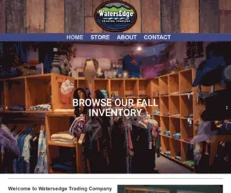 Watersedgetrading.com(Home) Screenshot