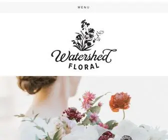 Watershedfloral.com(Watershed Floral) Screenshot