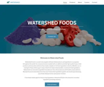 Watershedfoods.com(Watershedfoods) Screenshot