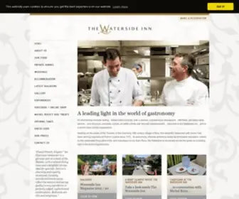 Waterside-INN.co.uk(The Waterside Inn) Screenshot