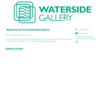 Watersidegallery.co.uk(The Waterside Gallery St Mawes) Screenshot