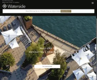 Waterside.nyc(Waterfront NYC Apartments) Screenshot