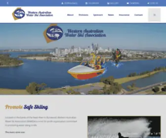 Waterskiwa.com.au(WA Water Ski Assocation) Screenshot