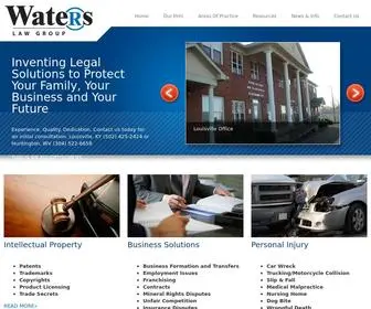 Waterslawgroup.com(Waters Law Office Waters Law Office) Screenshot