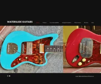 Waterslideguitars.com(Waterslide Guitars) Screenshot