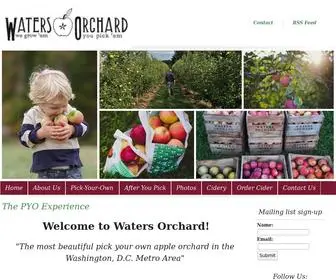 Watersorchard.com(Waters Orchard) Screenshot