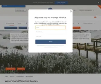Watersoundvacationrentals.com(WaterSound Vacation Rentals) Screenshot