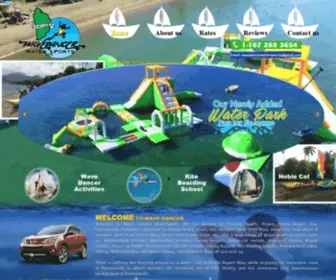 Watersportsdominica.com(Activities in Dominica) Screenshot