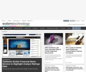 Waterstechnology.com(Risk Management) Screenshot