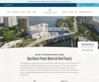 Waterstoneboca.com(Waterfront Hotel Boca Raton FL) Screenshot