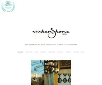 Waterstonesalonatx.com(Waterstone Salon) Screenshot