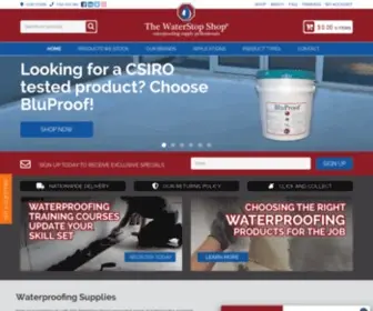 Waterstop.com.au(Bathroom Waterproofing Products And Concrete Waterproofing) Screenshot