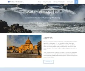 Waterstrategies.com(Water Strategies LLC) Screenshot
