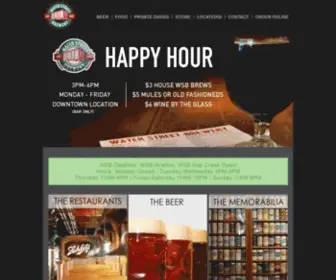 Waterstreetbrewery.com(Water Street Brewery) Screenshot