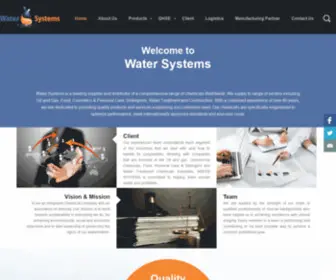 Watersyst.com(Water Systems) Screenshot