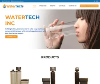 Watertech2.com(Water Treatment Company in Nevada and Las Vegas) Screenshot