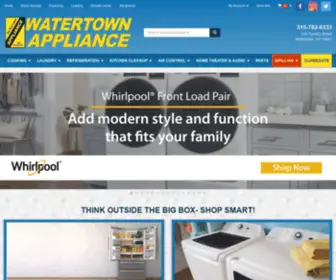 Watertownapplianceandtv.com(Watertown Appliance and TV Center) Screenshot