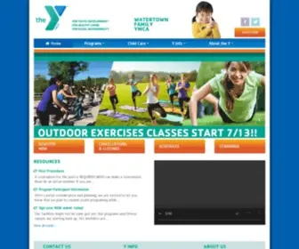 Watertownymca.org(The Watertown Family YMCA) Screenshot