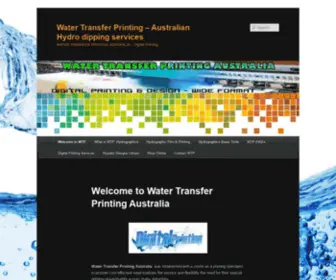 Watertransferprinting.com.au(WATER TRANSFER PRINTING) Screenshot