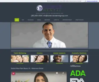 Waterviewdentalgroup.com(West Palm Beach) Screenshot