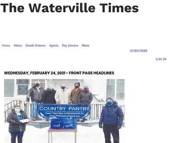 Watervilletimes.com(The Waterville Times) Screenshot