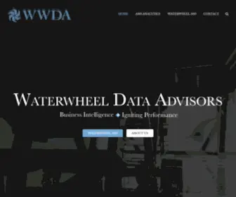 Waterwheeldata.com(Water Wheel Data Advisors) Screenshot