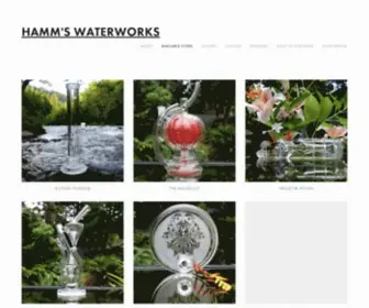 Waterworksglass.com(Hamm's Waterworks) Screenshot