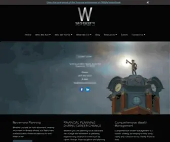 Waterworthwa.com(Waterworth Wealth Advisors) Screenshot