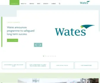 Wates.co.uk(The Wates Group) Screenshot