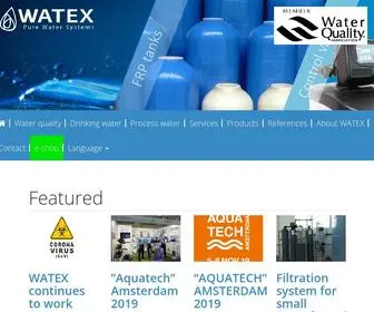 Watex.eu(Water Filters) Screenshot