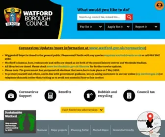 Watford.gov.uk(Watford Borough Council) Screenshot