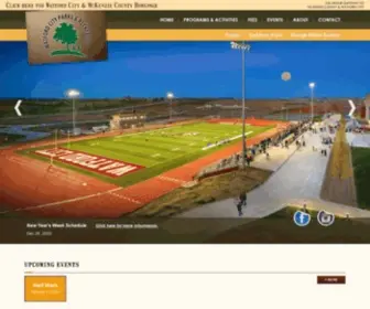 Watfordcityparks.com(Watford City Parks & Rec District) Screenshot