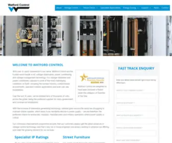 Watfordcontrol.co.uk(Voltage Stabilisers) Screenshot