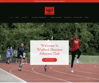 Watfordharriers.org.uk(Athletics) Screenshot