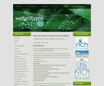 Watfordhypno.co.uk(Hypnotherapy in Watford) Screenshot