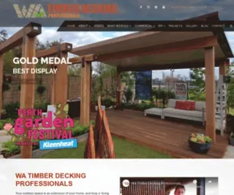 Watimberdecking.com.au(Timber Decking Perth) Screenshot