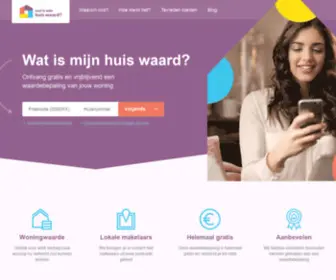 WatismijNhuiswaard.com(Gratis woningwaarde berekening) Screenshot