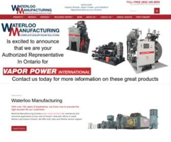 Watmfg.com(Complete Boiler Room Solutions) Screenshot