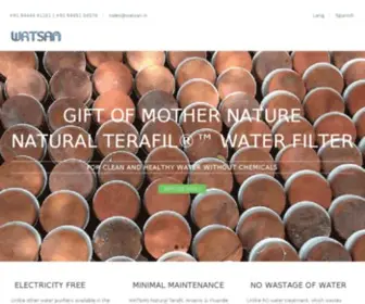 Watsan.in(#1 Natural Water Filter) Screenshot